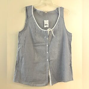 Jcrew sleeveless top.